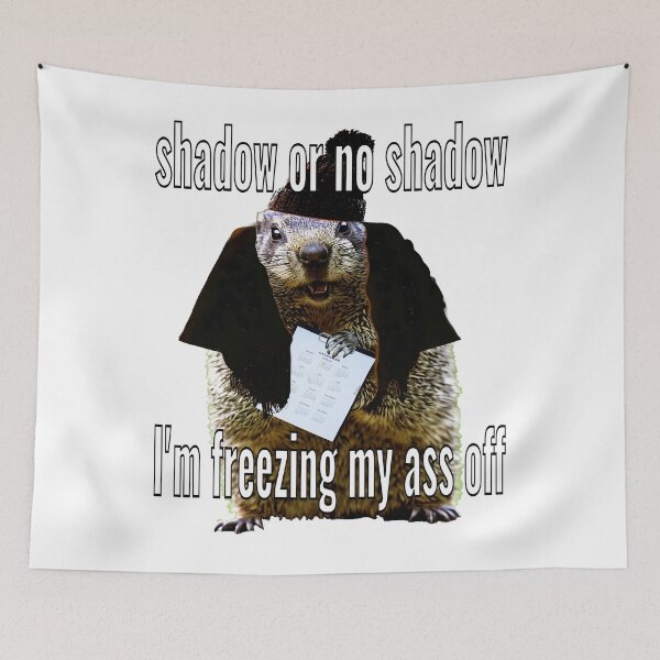 Item preview, Groundhog Day too cold designed and sold by CottagePop.