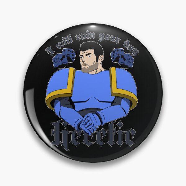 Item preview, I will ruin your day Heretic | funny 40K tabletop illustration designed and sold by ProdbyNiECO.