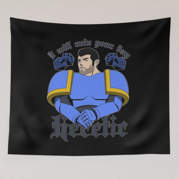 Item preview, I will ruin your day Heretic | funny 40K tabletop illustration designed and sold by ProdbyNiECO.