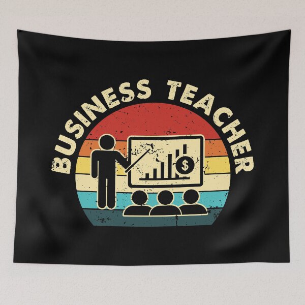 Item preview, Business Teacher Vintage Retro designed and sold by NestaReign.