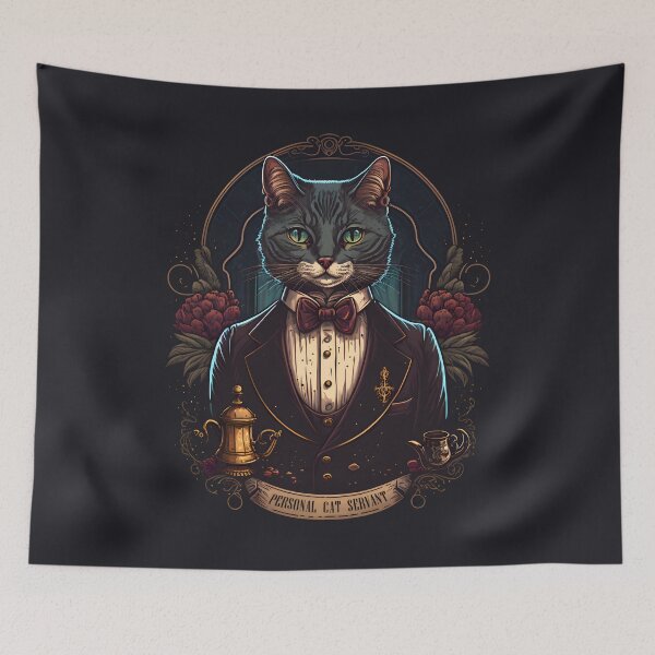 Item preview, Personal Cat Servant designed and sold by ArtEnLight.
