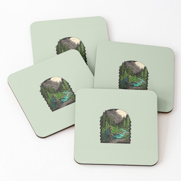 Item preview, Cute Hiker Design - Buy and Plant a Tree designed and sold by GreenBubble - Shop and reforest.