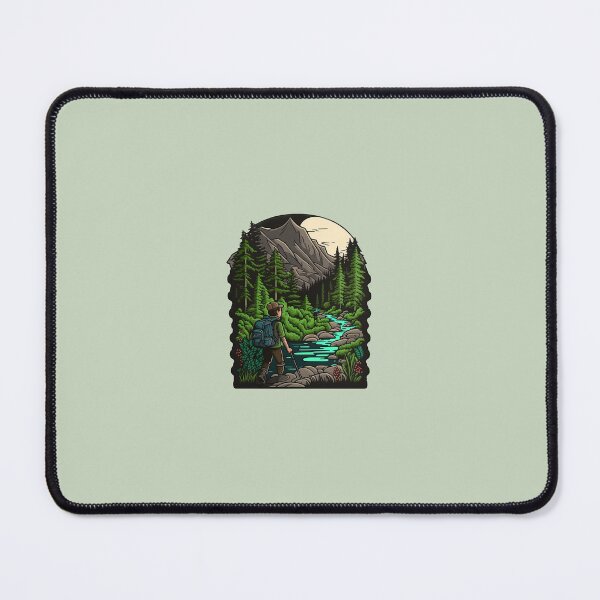 Item preview, Cute Hiker Design - Buy and Plant a Tree designed and sold by GreenBubble - Shop and reforest.