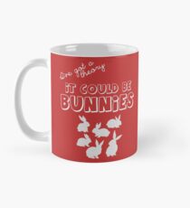 it could be bunnies Mug