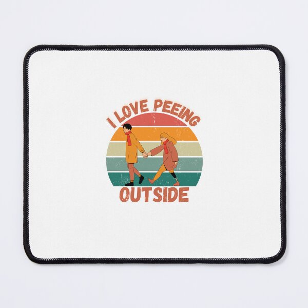 Item preview, I Love Peeing Outside Shirt Funny Hiking Camping Outdoors designed and sold by dirlkhiat.