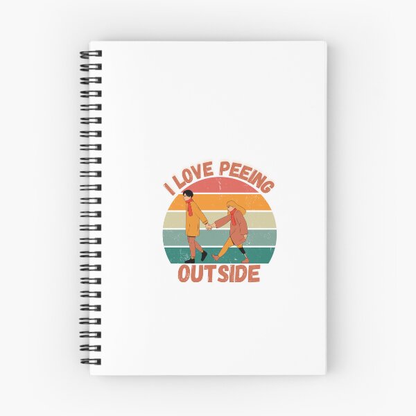 Item preview, I Love Peeing Outside Shirt Funny Hiking Camping Outdoors designed and sold by dirlkhiat.