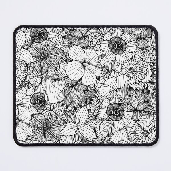 Item preview, Calm & Cool Seamless Black & White Pattern designed and sold by designforum1968.