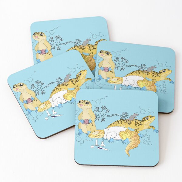 Item preview, Goofy Science Research Leopard Geckos designed and sold by Gecko Gifts and Goodies.