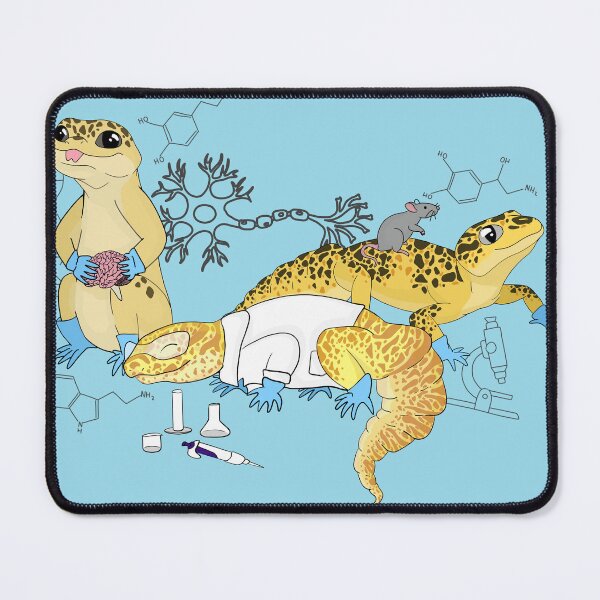 Artikelvorschau, Goofy Science Research Leopard Geckos entworfen und verkauft von Gecko Gifts and Goodies.