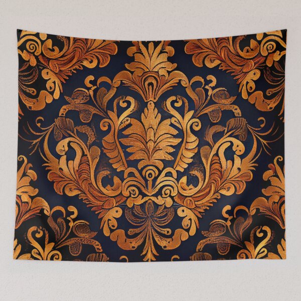 Item preview, Baroque Light Western Pattern Digital Painting designed and sold by CodeAndColors.