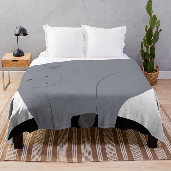 Item preview, Happy fluffy grey cat designed and sold by Ilenia Maietta.