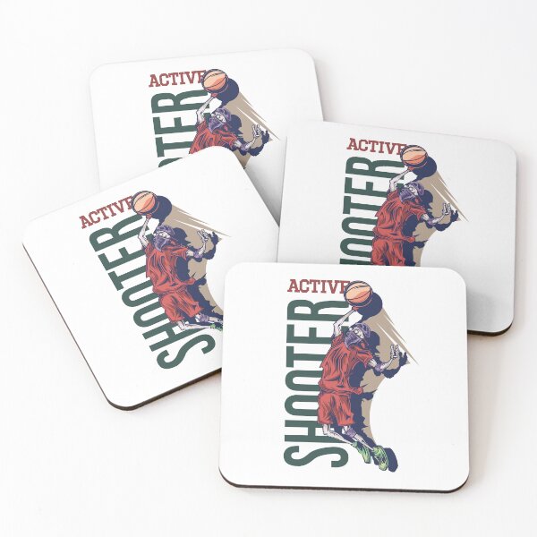 Item preview, Active shooter basketball, designed and sold by Purrrfect Boss.