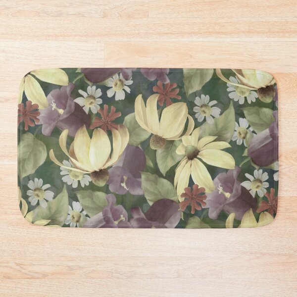 Item preview, Rudbeckia Bellflower In Vintage Color Pattern Design  designed and sold by Tina Veenstra.