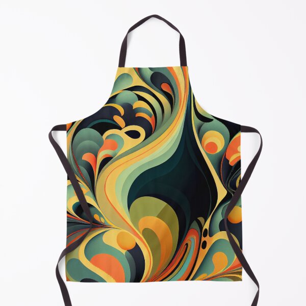 Artikelvorschau, Flat Fluid Brilliant Eclectic Pattern Digital Painting entworfen und verkauft von CodeAndColors.