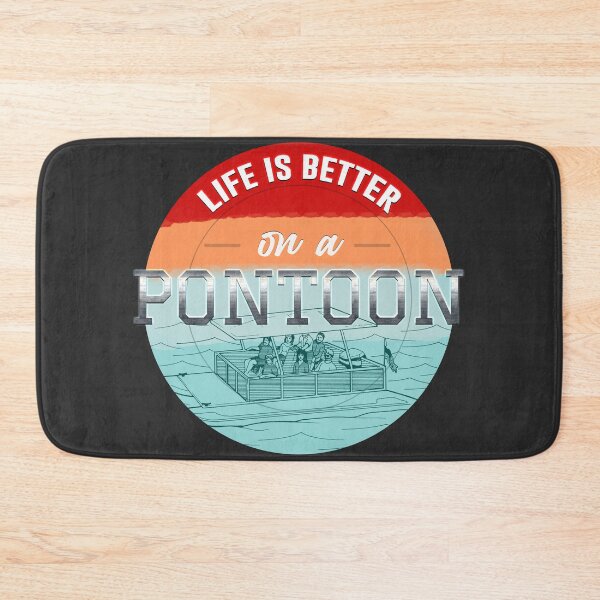 Item preview, Life is  better on a pontoon designed and sold by Dosfried.