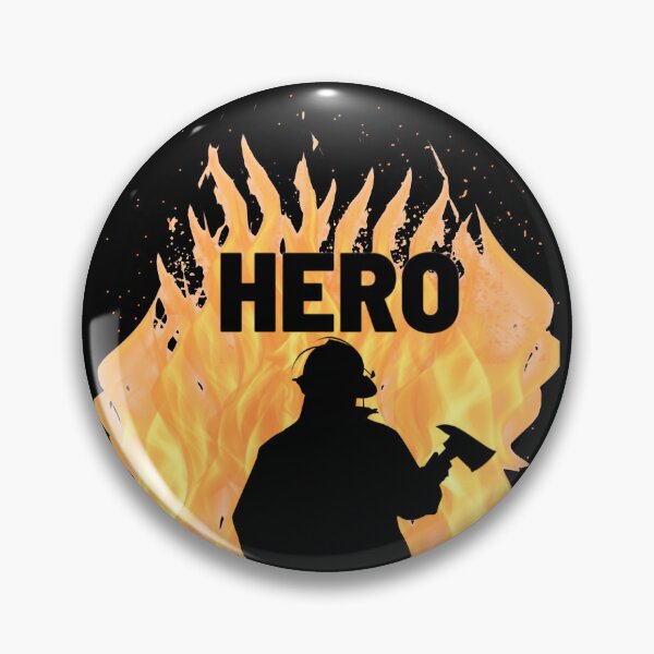 Item preview, FIREMAN HERO IN FIRE designed and sold by Mdozet.