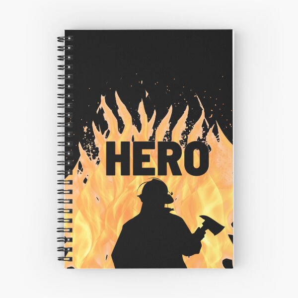 Item preview, FIREMAN HERO IN FIRE designed and sold by Mdozet.