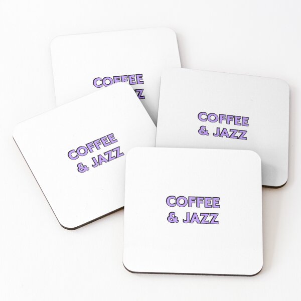 Item preview, Coffee and Jazz - Typography  designed and sold by Inspirationmotivation.