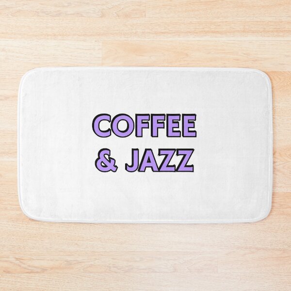 Item preview, Coffee and Jazz - Typography  designed and sold by Inspirationmotivation.