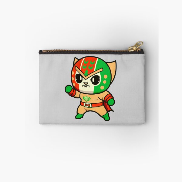 Artikelvorschau, Lucha Libre Katzen | Mexikanische Wrestling | Anime-Katzen | Kawaii-Katzen | Chibi-Katzen | Lucha Libre Katzen 31 | El Dolor entworfen und verkauft von Catcosm.