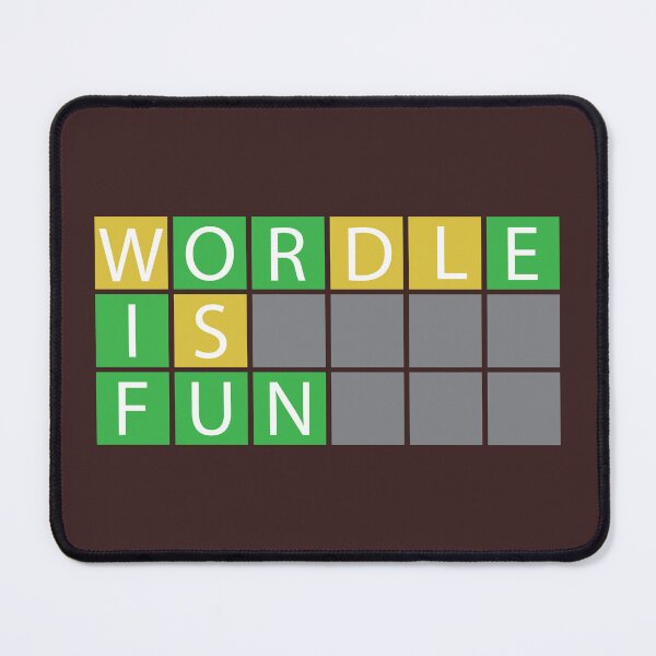 Item preview, Wordle is fun designed and sold by MedEla  ⭐⭐⭐⭐⭐.