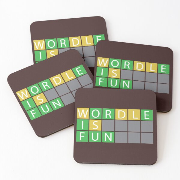 Item preview, Wordle is fun designed and sold by MedEla  ⭐⭐⭐⭐⭐.