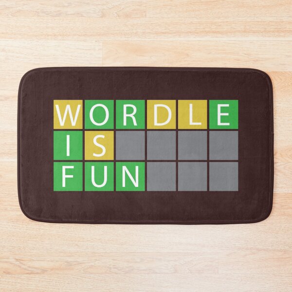 Item preview, Wordle is fun designed and sold by MedEla  ⭐⭐⭐⭐⭐.