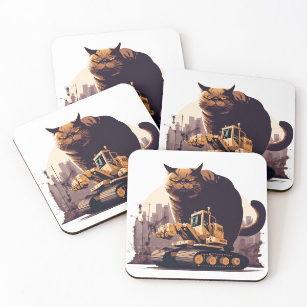 Item preview, funny corps of engineers cat   designed and sold by KinRow.