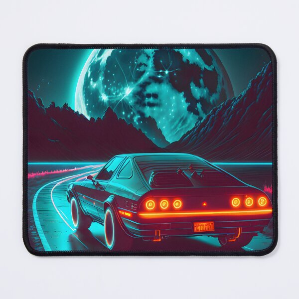 Item preview, Vaporwave Neon Car designed and sold by ArtAT.