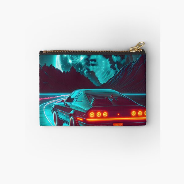 Item preview, Vaporwave Neon Car designed and sold by ArtAT.