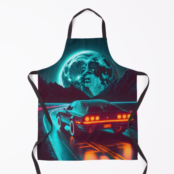 Item preview, Vaporwave Neon Car designed and sold by ArtAT.