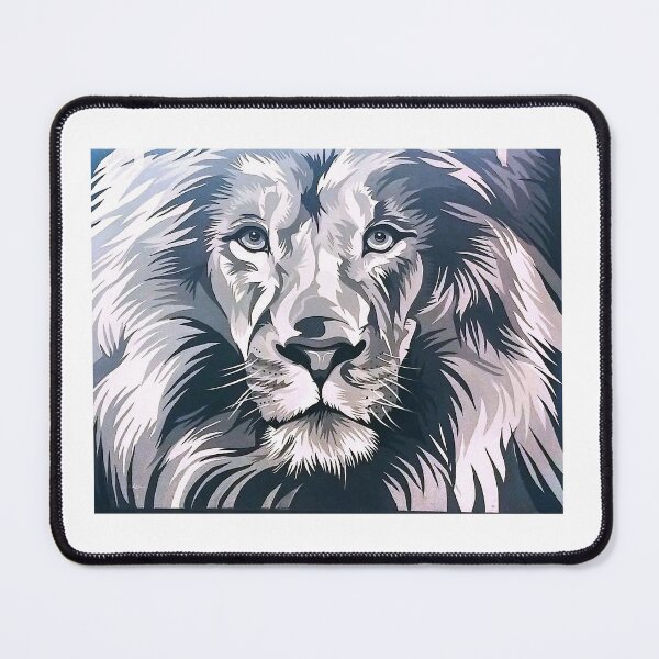 Item preview, African Masai Art Lion designed and sold by M--Y.