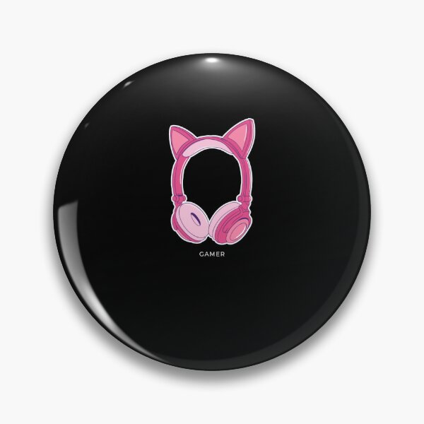 Item preview, Cat ear headphones with gamer font  designed and sold by ColorCube1.