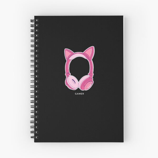 Item preview, Cat ear headphones with gamer font  designed and sold by ColorCube1.