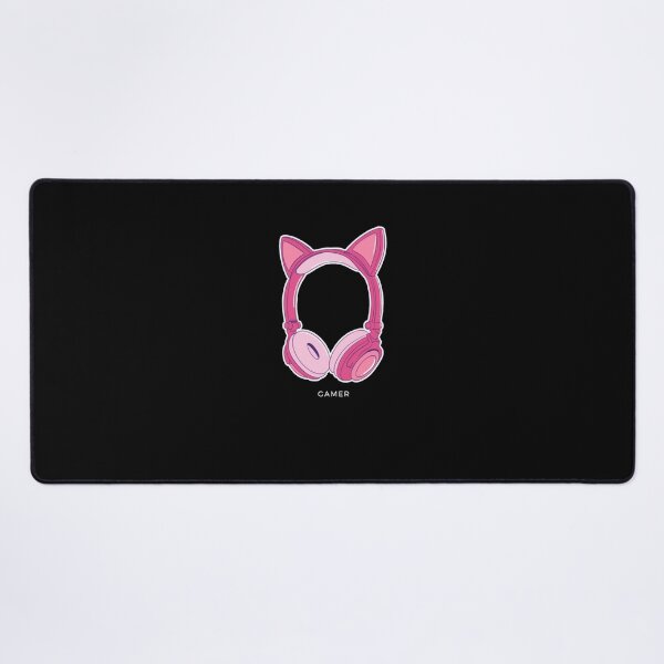 Item preview, Cat ear headphones with gamer font  designed and sold by ColorCube1.