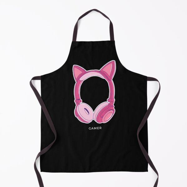 Item preview, Cat ear headphones with gamer font designed and sold by ColorCube1.