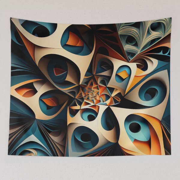 Item preview, Complex Pattern Digital Painting designed and sold by CodeAndColors.