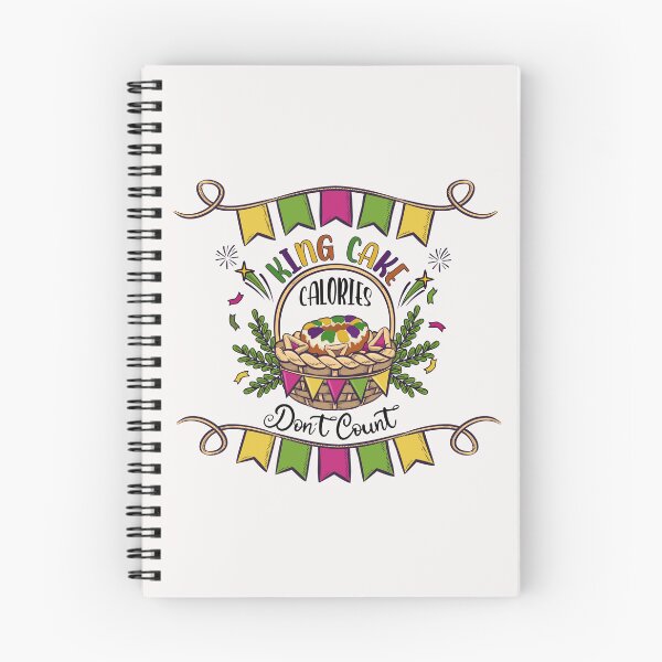 Item preview, Funny Mardi Gras King Cake Calories Don_t Count Cake Lovers NC 1701 10 designed and sold by LauraGaby.