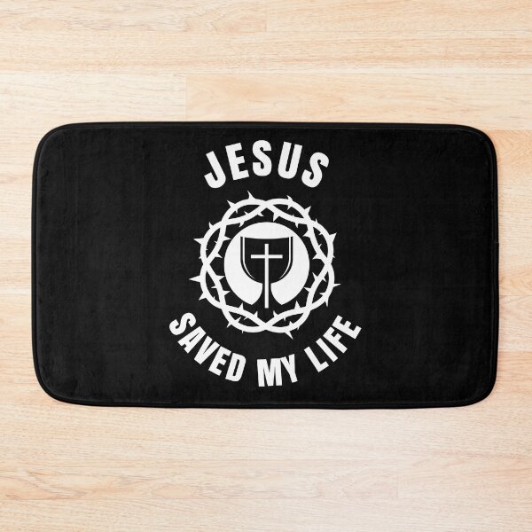 Item preview, JESUS SAVED MY LIFE - christian quote designed and sold by KatisDesign.