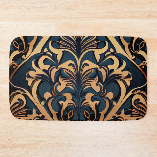 Item preview, Dense Hollywood Regency Pattern Digital Painting designed and sold by CodeAndColors.