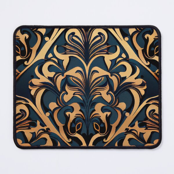 Artikelvorschau, Dense Hollywood Regency Pattern Digital Painting entworfen und verkauft von CodeAndColors.