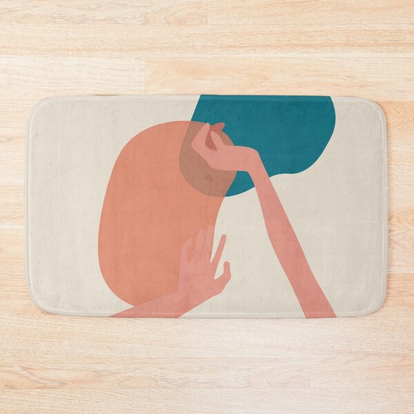 Item preview, Abstract Hand Painting, Drawing, Hand Drawn, Hands Figure, Nordic Modern Contemporary Wall Decor designed and sold by technicolorable_art.