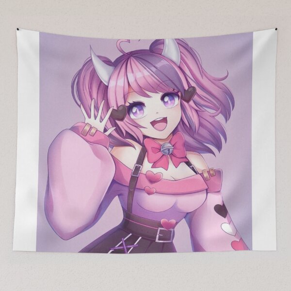 Item preview, Ironmouse Waifu: The Pink-Haired Anime Streamer Girl Beauty You Need to See designed and sold by theUltZombie.