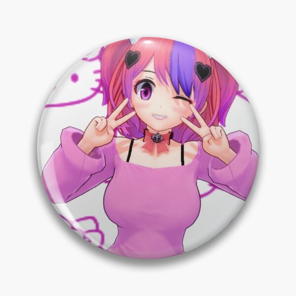 Item preview, Ironmouse Waifu: The Pink-Haired Anime Streamer Girl Beauty You Need to See designed and sold by theUltZombie.