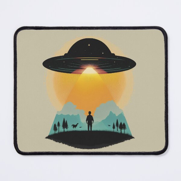 Item preview, UFO Mountain Abduction designed and sold by DougalWear.