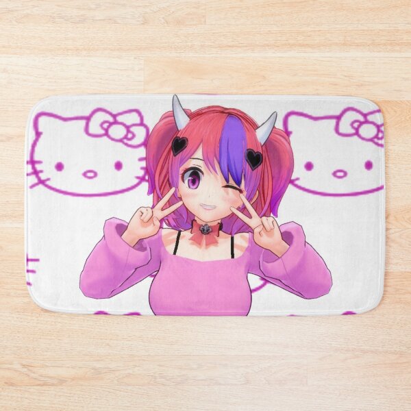 Item preview, Ironmouse Waifu: The Pink-Haired Anime Streamer Girl Beauty You Need to See designed and sold by theUltZombie.