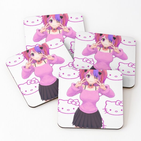 Item preview, Ironmouse Waifu: The Pink-Haired Anime Streamer Girl Beauty You Need to See designed and sold by theUltZombie.