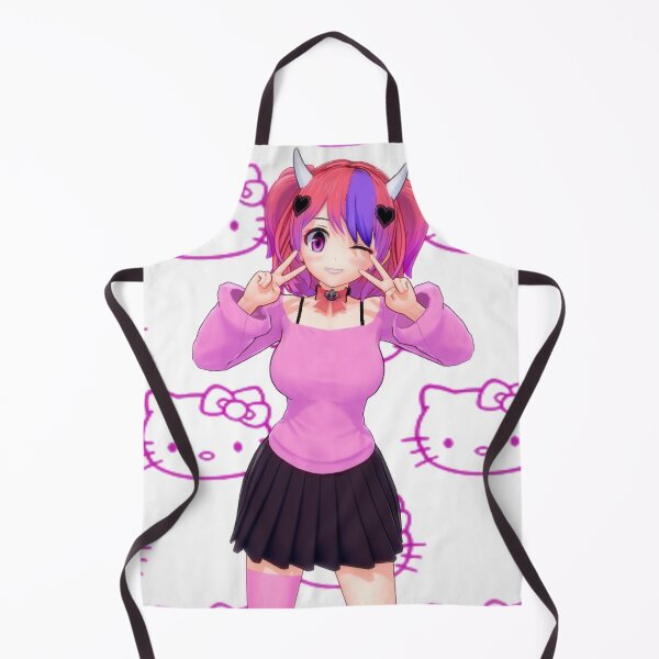 Item preview, Ironmouse Waifu: The Pink-Haired Anime Streamer Girl Beauty You Need to See designed and sold by theUltZombie.