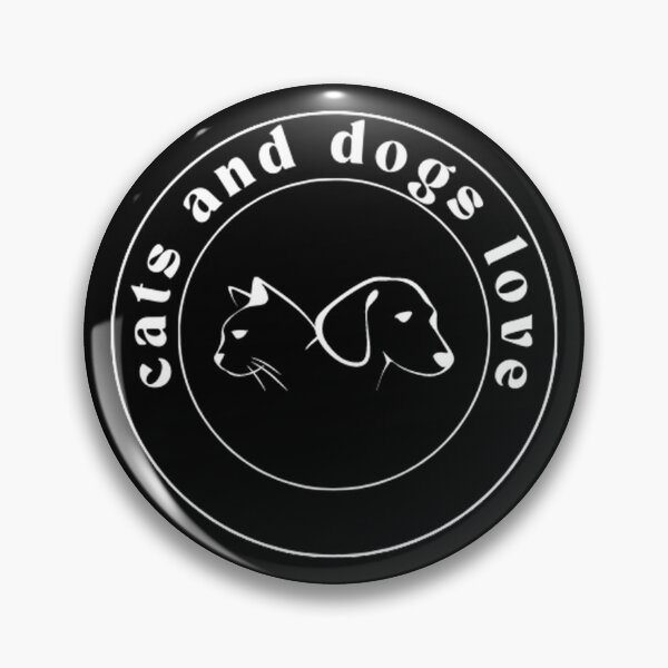 Item preview, Cats and dogs love designed and sold by Stay-Pawsitive.