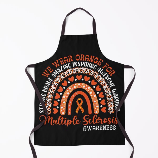 Item preview, We Wear Orange For Multiple Sclerosis Awareness Boho Rainbow NC 1701 5 designed and sold by LauraGaby.
